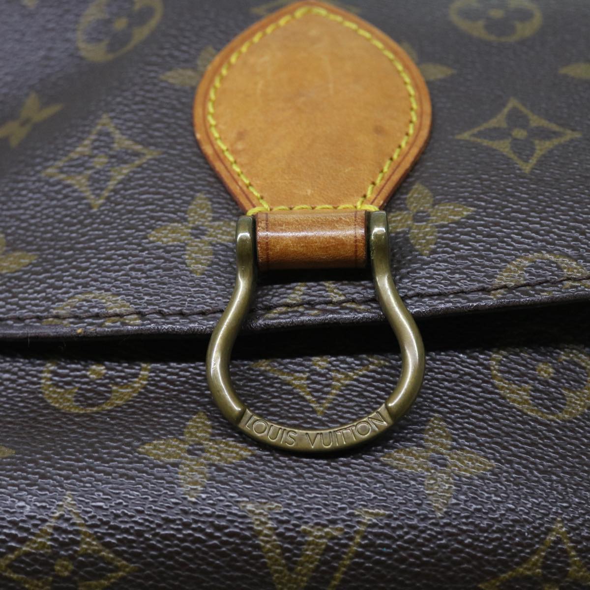 LOUIS VUITTON Monogram Saint Cloud GM Shoulder Bag M51242 LV Auth yk8999