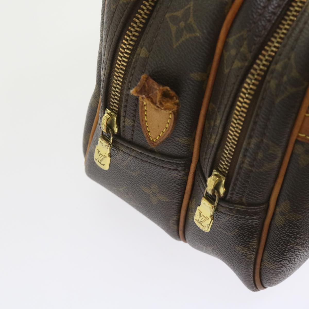 LOUIS VUITTON Monogram Reporter PM Shoulder Bag M45254 LV Auth yk9047