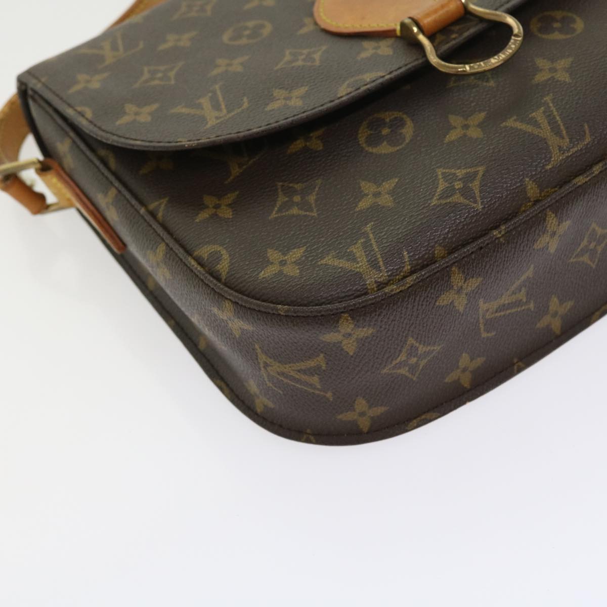 LOUIS VUITTON Monogram Saint Cloud GM Shoulder Bag M51242 LV Auth yk9049