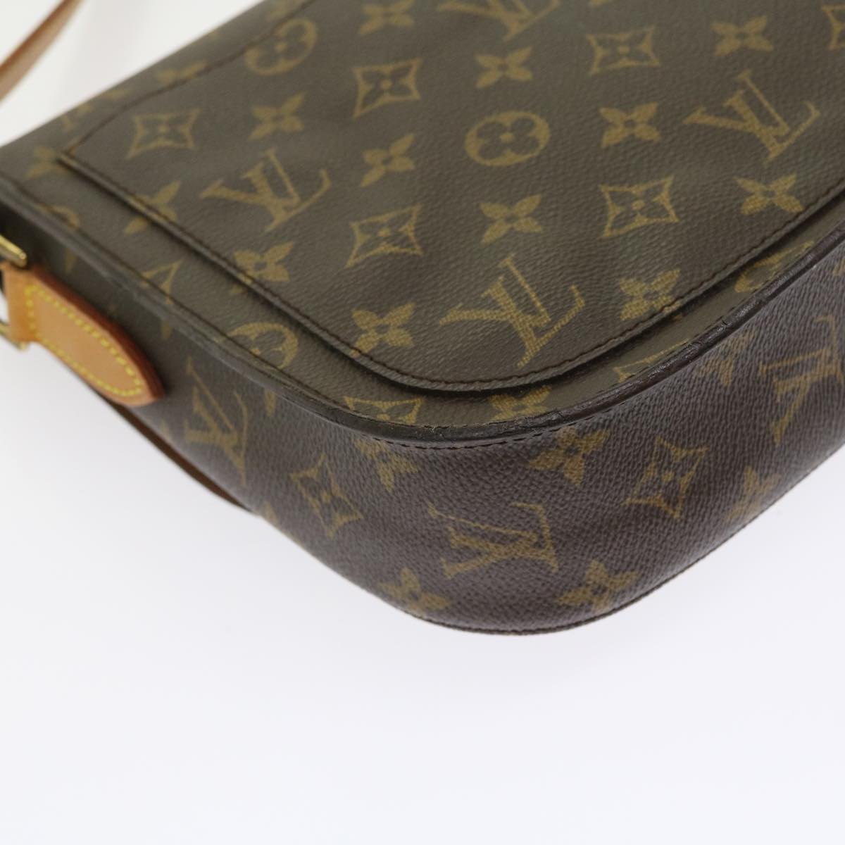 LOUIS VUITTON Monogram Saint Cloud GM Shoulder Bag M51242 LV Auth yk9049