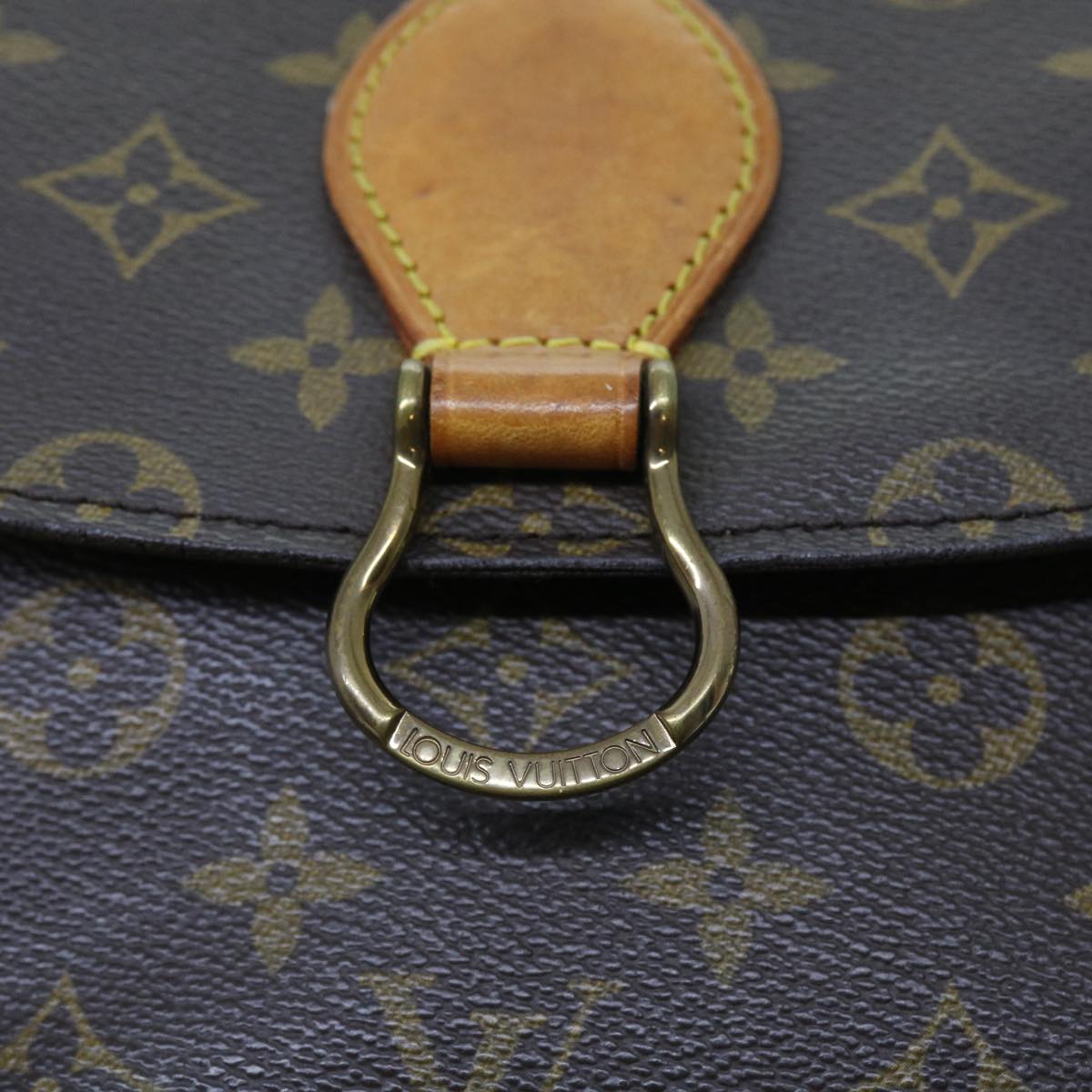 LOUIS VUITTON Monogram Saint Cloud GM Shoulder Bag M51242 LV Auth yk9049