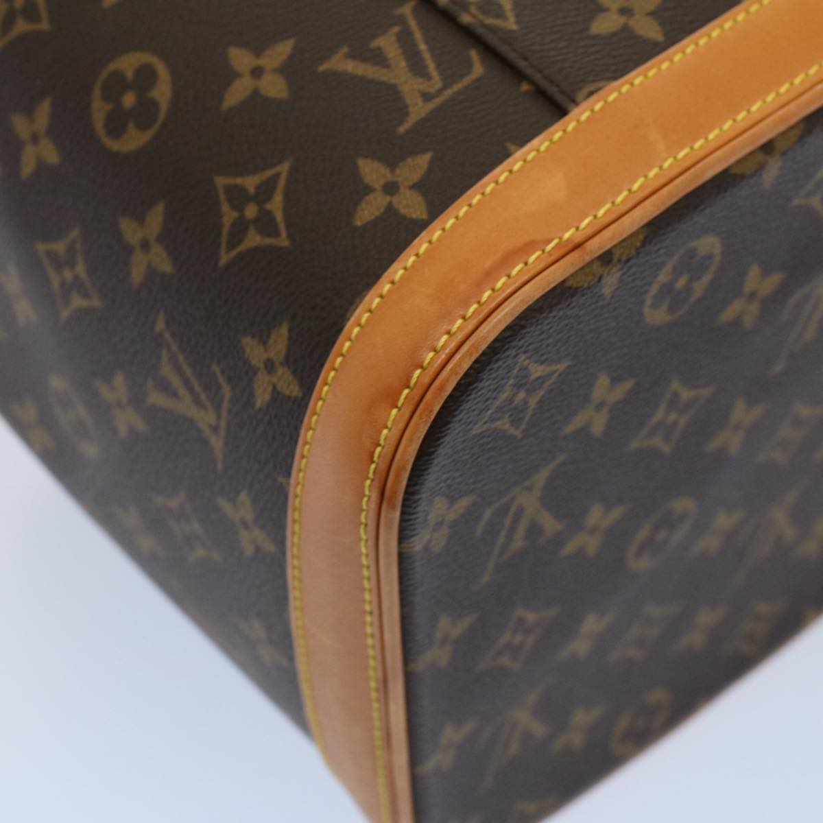 LOUIS VUITTON Monogram Nice Hand Bag 2way M47280 LV Auth yk9060