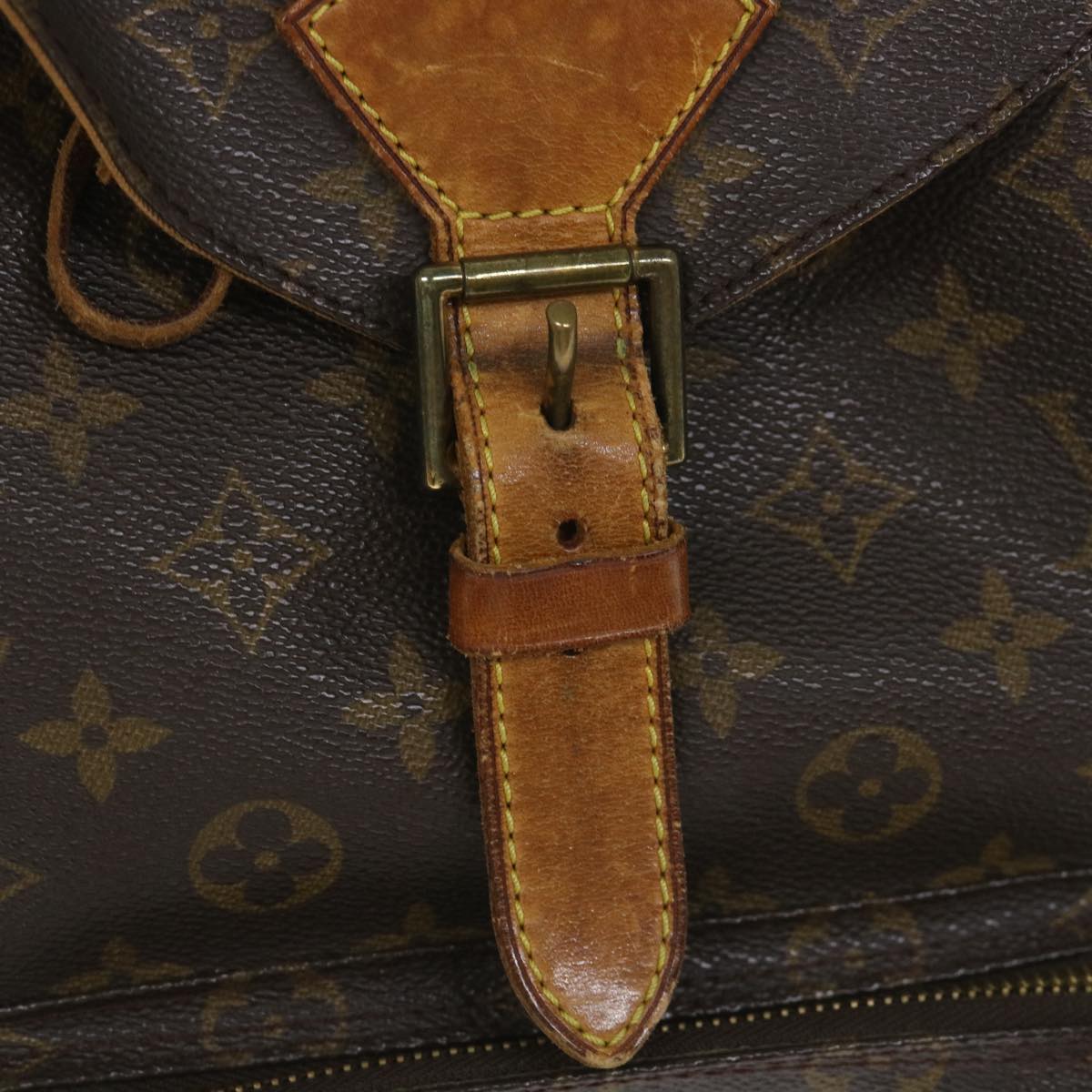 LOUIS VUITTON Monogram Montsouris GM Backpack M51135 LV Auth yk9089