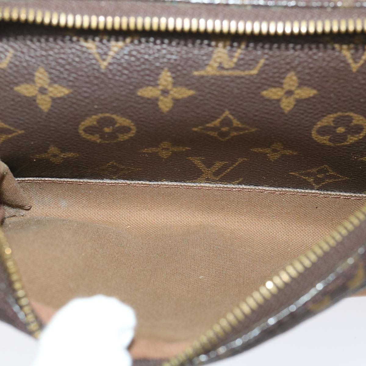 LOUIS VUITTON Monogram Montsouris GM Backpack M51135 LV Auth yk9089