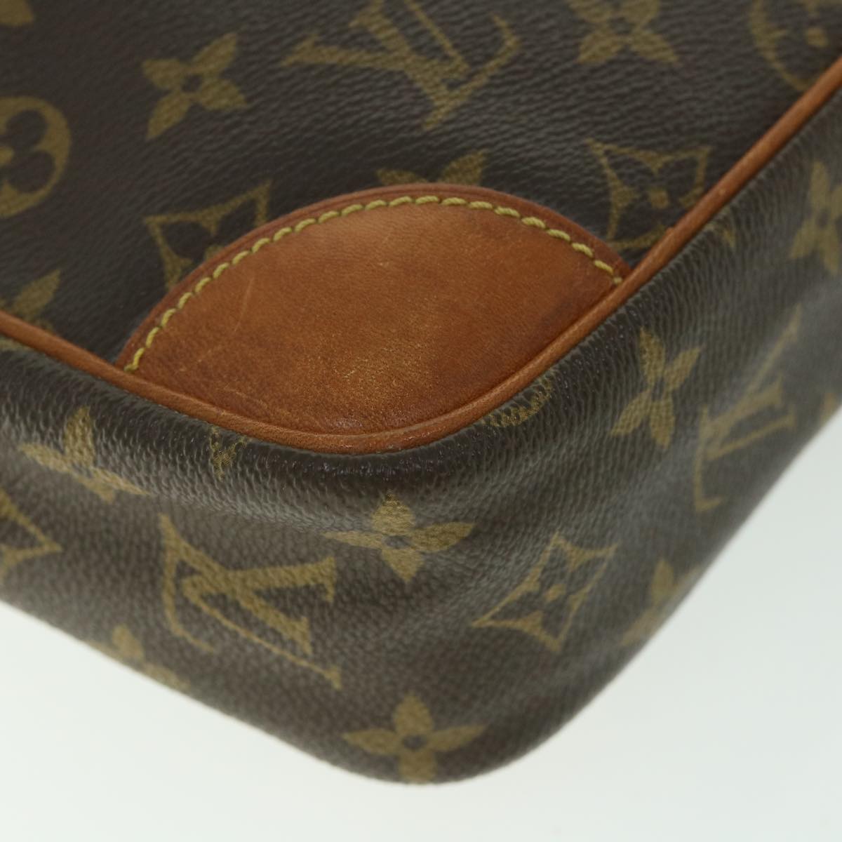 LOUIS VUITTON Monogram Compiegne 28 Clutch Bag M51845 LV Auth yk9120