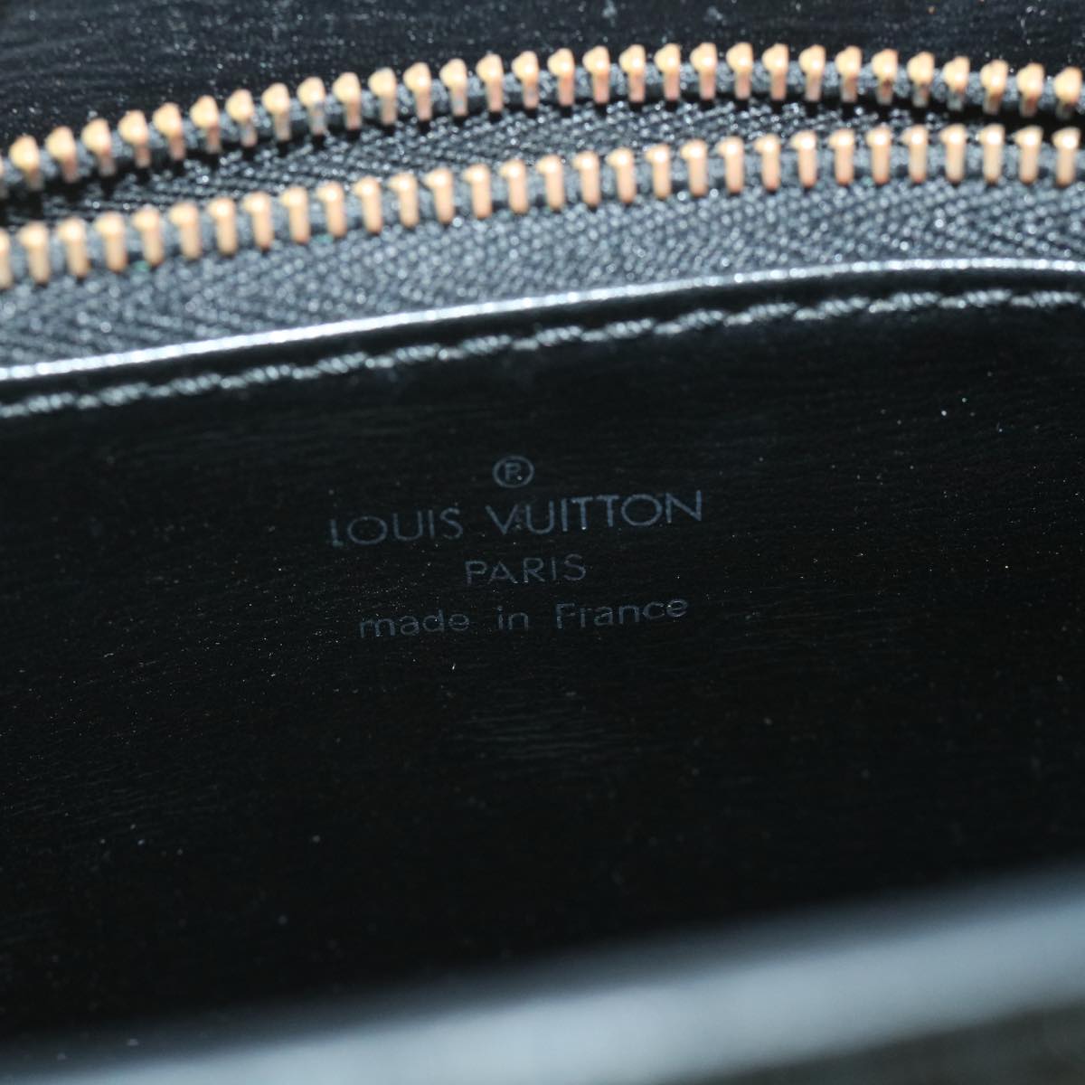 LOUIS VUITTON Epi Malesherbes Hand Bag Black M52372 LV Auth yk9162