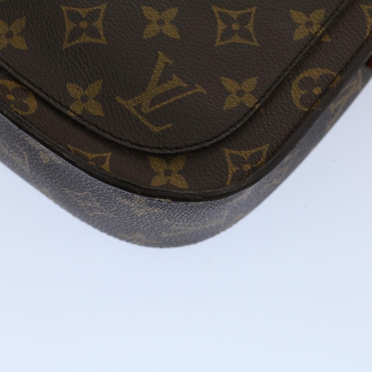 LOUIS VUITTON Monogram Saint Cloud GM Shoulder Bag M51242 LV Auth yk9206