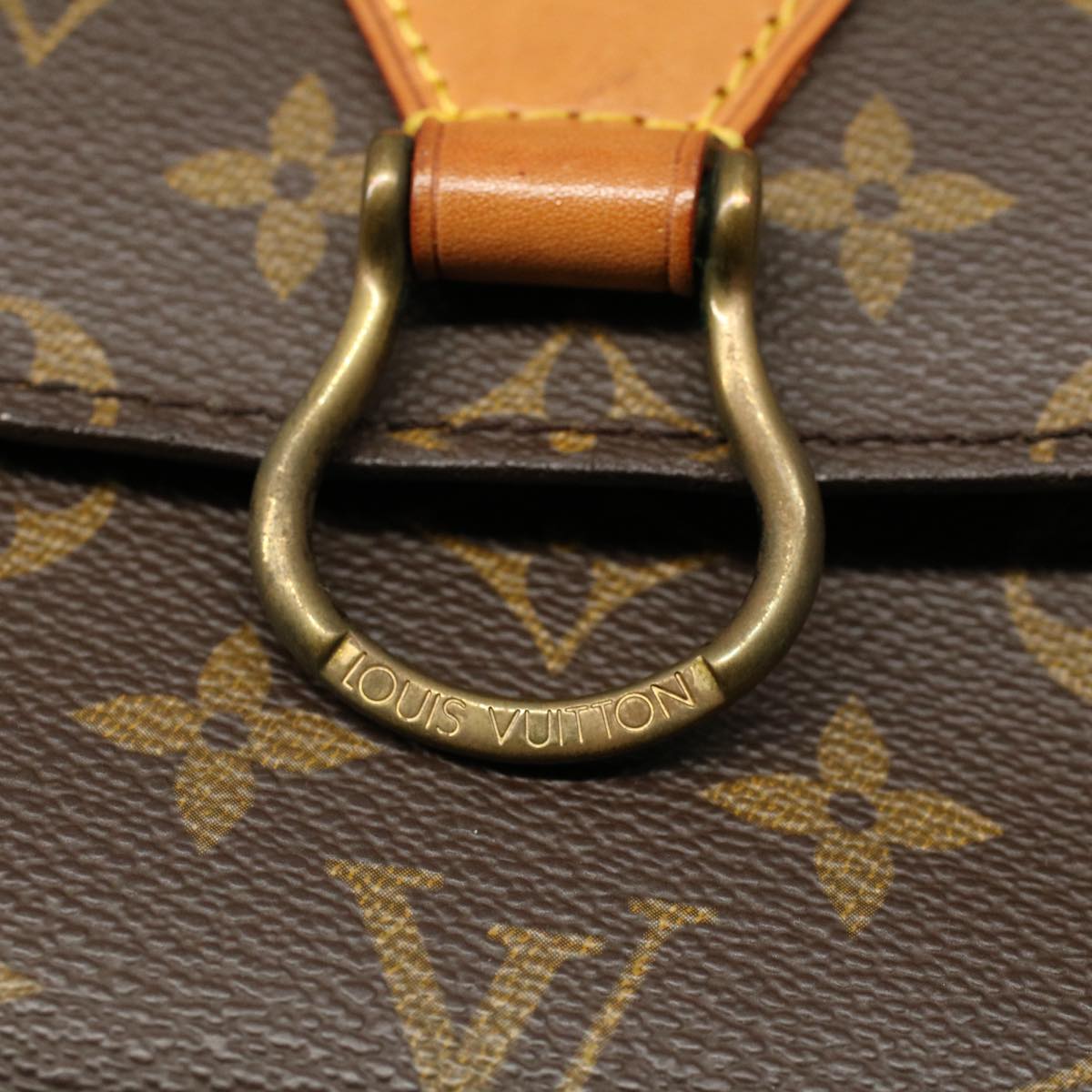 LOUIS VUITTON Monogram Saint Cloud GM Shoulder Bag M51242 LV Auth yk9206