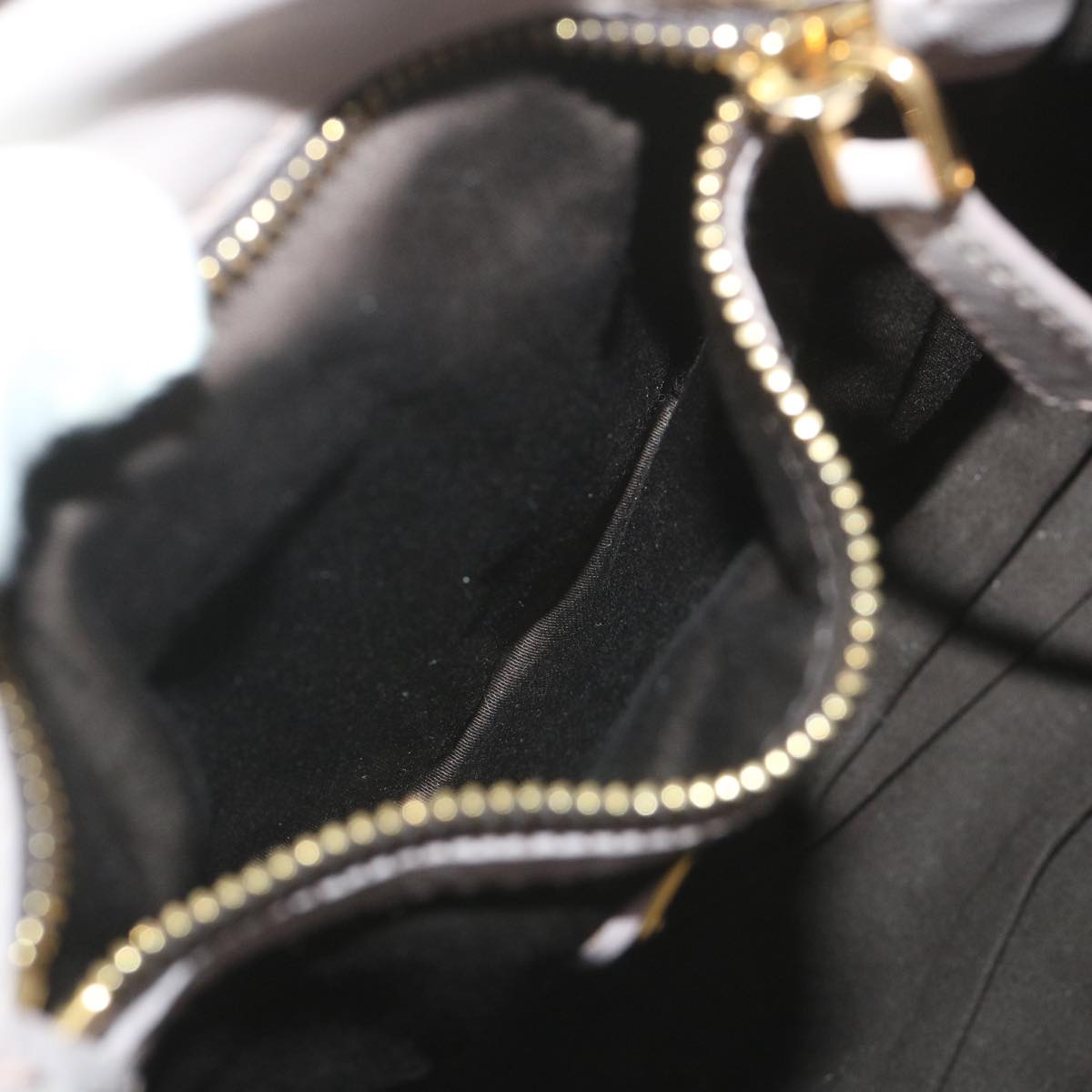 Miu Miu Materasse Hand Bag Leather 2way Gray Auth yk9236