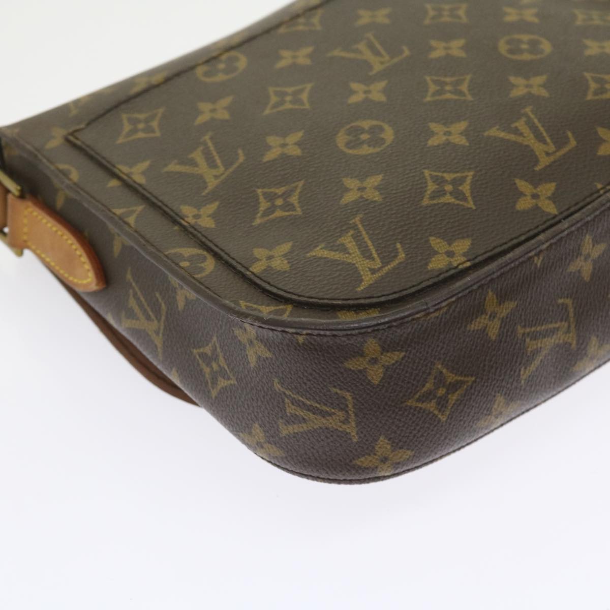 LOUIS VUITTON Monogram Saint Cloud GM Shoulder Bag M51242 LV Auth yk9262