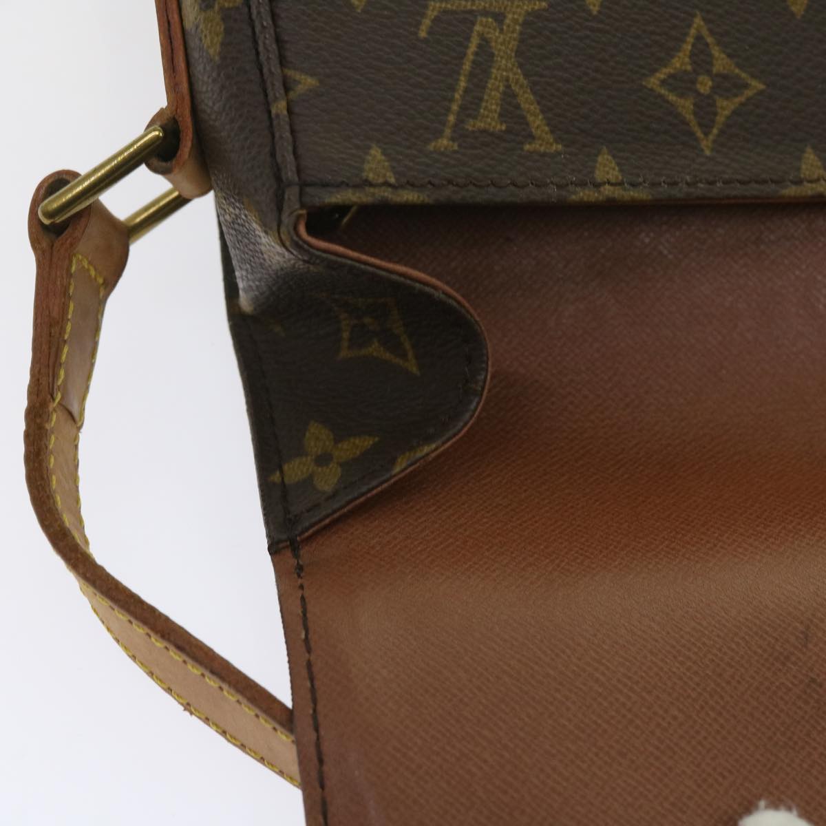 LOUIS VUITTON Monogram Saint Cloud GM Shoulder Bag M51242 LV Auth yk9262