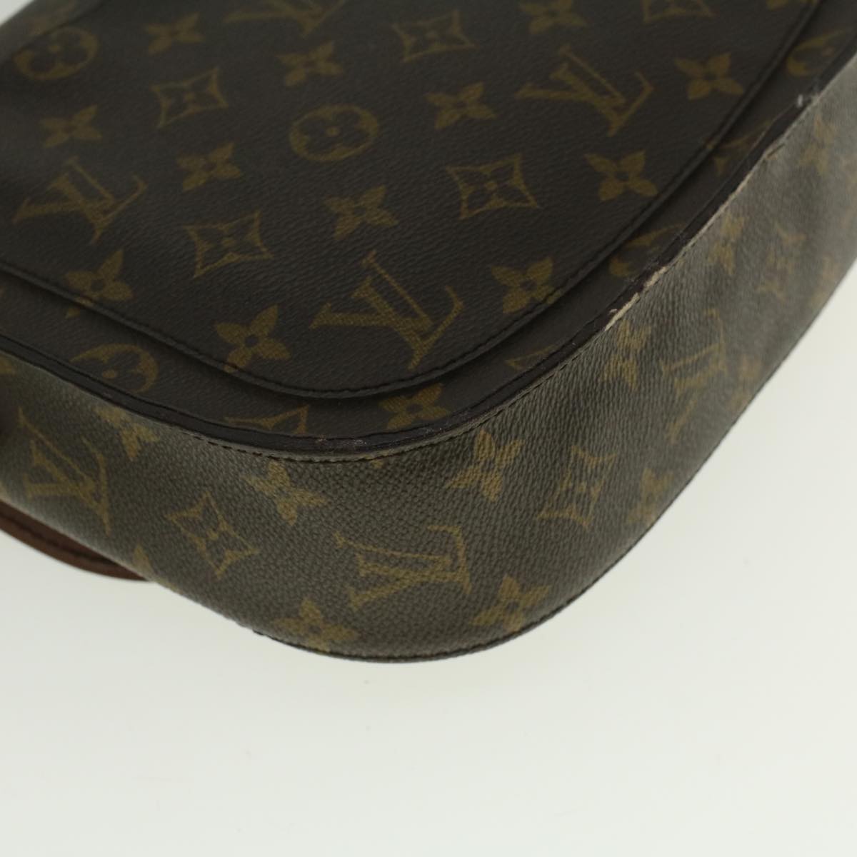 LOUIS VUITTON Monogram Saint Cloud GM Shoulder Bag M51242 LV Auth yk9273