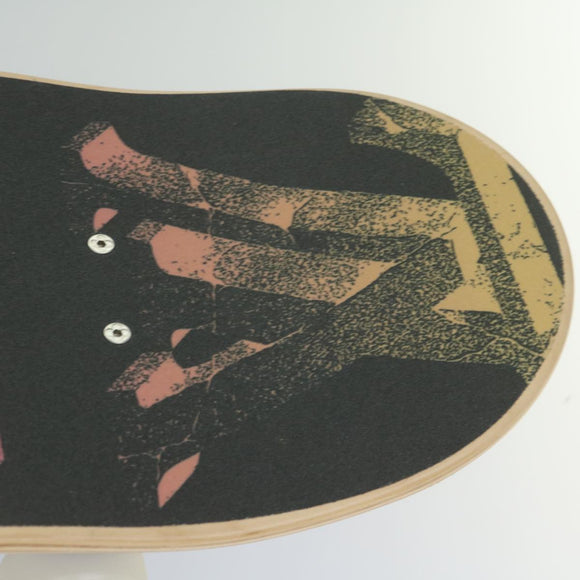 LOUIS VUITTON Monogram Virgil Abloh Illusion Skateboard GI0740 LV Auth yk9275SM