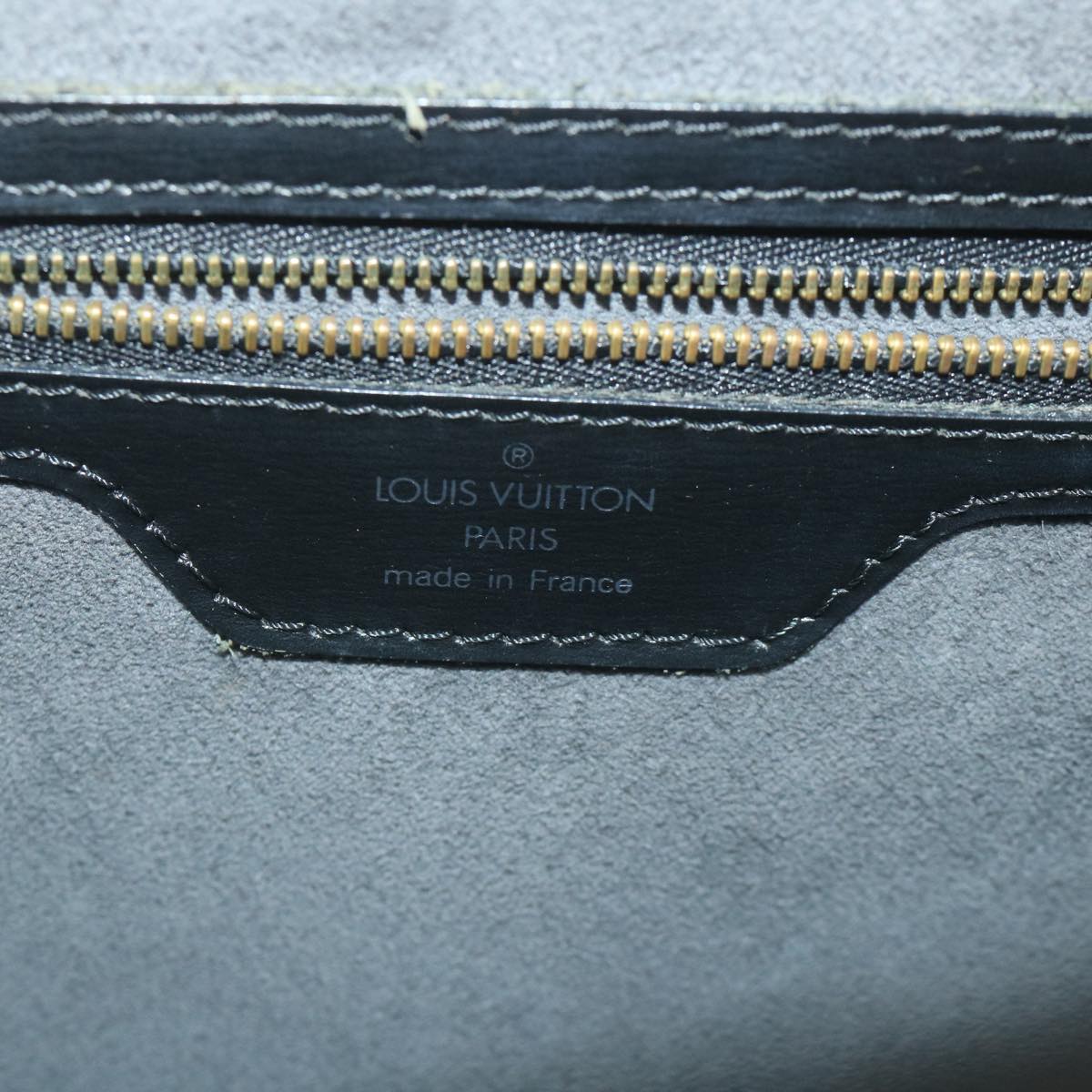 LOUIS VUITTON Epi Saint Jacques Shopping Shoulder Bag Black M52262 Auth yk9297