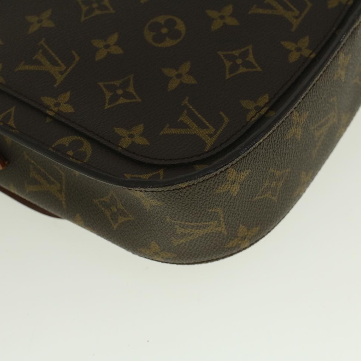 LOUIS VUITTON Monogram Saint Cloud GM Shoulder Bag M51242 LV Auth yk9351