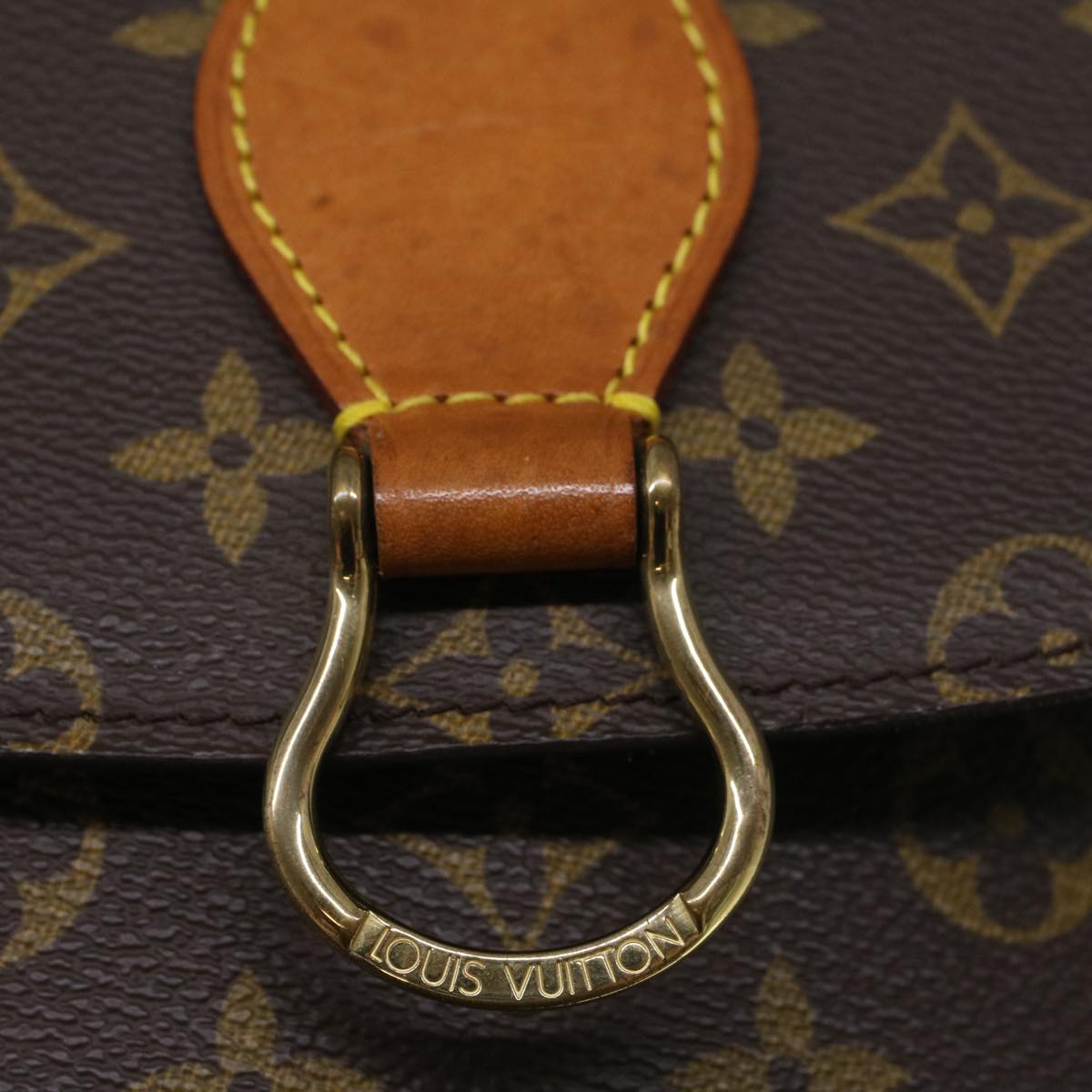 LOUIS VUITTON Monogram Saint Cloud GM Shoulder Bag M51242 LV Auth yk9351