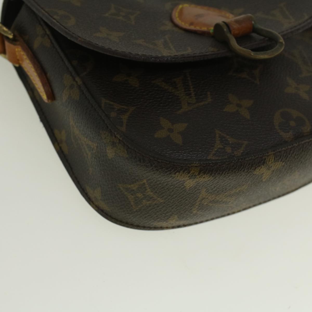 LOUIS VUITTON Monogram Saint Cloud MM Shoulder Bag M51243 LV Auth yk9353