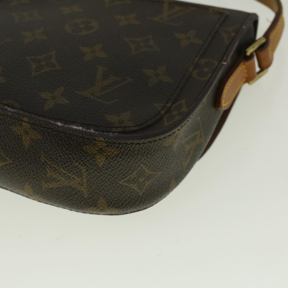 LOUIS VUITTON Monogram Saint Cloud MM Shoulder Bag M51243 LV Auth yk9353