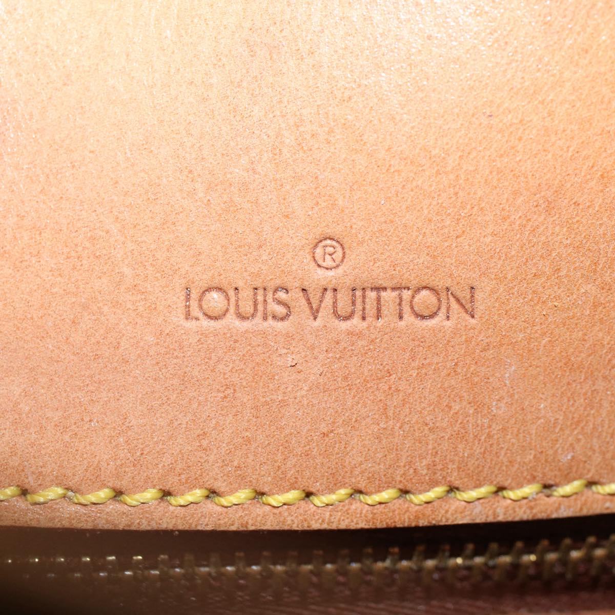 LOUIS VUITTON Monogram Bucket GM Shoulder Bag Vintage M42236 LV Auth yk9367