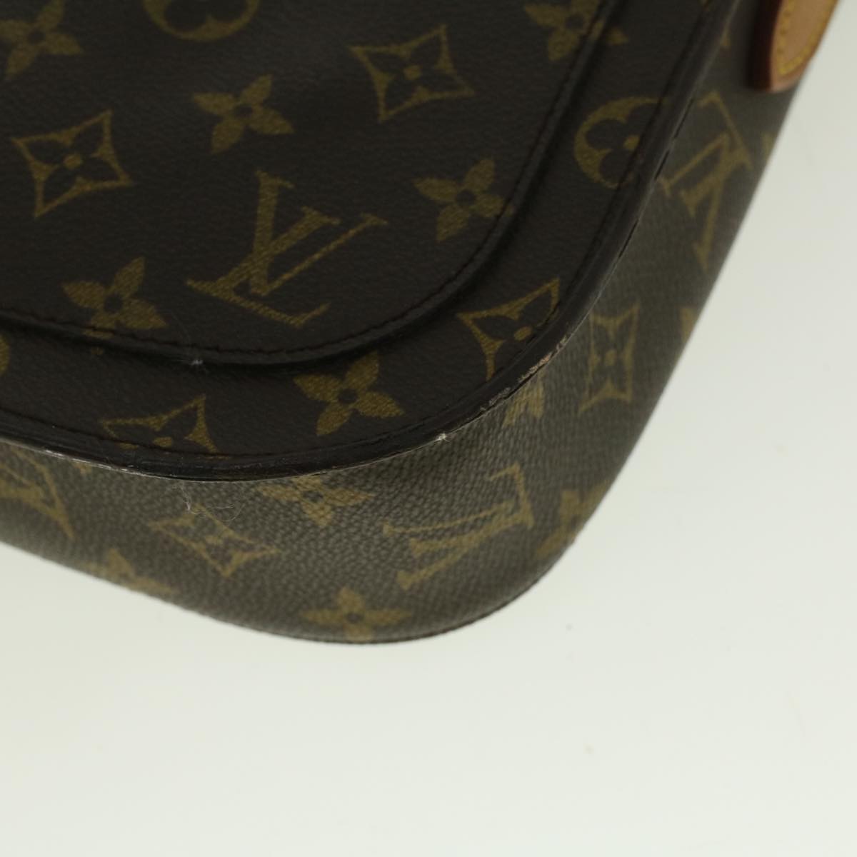 LOUIS VUITTON Monogram Saint Cloud GM Shoulder Bag M51242 LV Auth yk9407