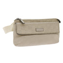 GUCCI GG Canvas Guccissima Waist bag White 162916 Auth yk9416-1