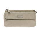 GUCCI GG Canvas Guccissima Waist bag White 162916 Auth yk9416-13