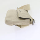 GUCCI GG Canvas Guccissima Waist bag White 162916 Auth yk9416-3