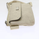 GUCCI GG Canvas Guccissima Waist bag White 162916 Auth yk9416-4