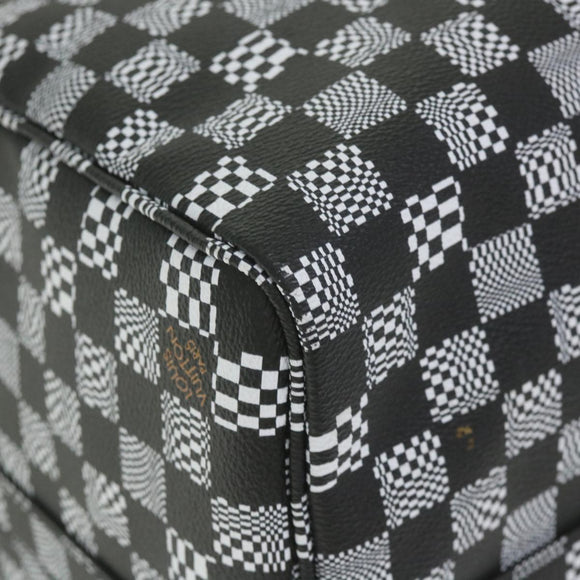 LOUIS VUITTON Damier Distorted Keepall Bandouliere 50 Boston N50028 Auth yk9432S