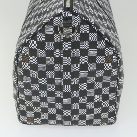 LOUIS VUITTON Damier Distorted Keepall Bandouliere 50 Boston N50028 Auth yk9432S