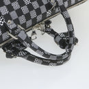 LOUIS VUITTON Damier Distorted Keepall Bandouliere 50 Boston N50028 Auth yk9432S-7