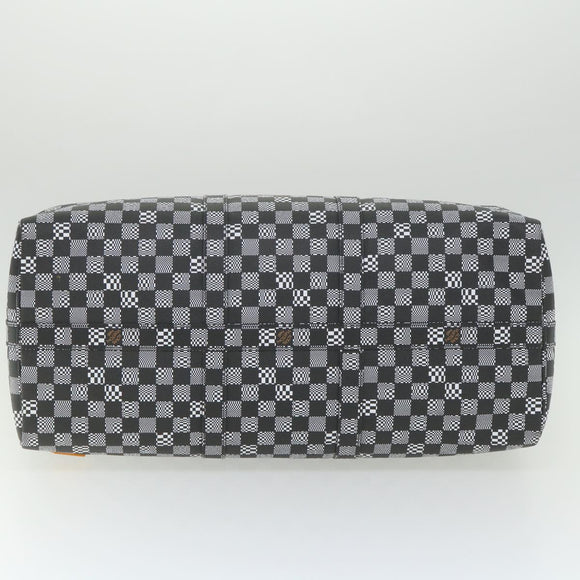 LOUIS VUITTON Damier Distorted Keepall Bandouliere 50 Boston N50028 Auth yk9432S