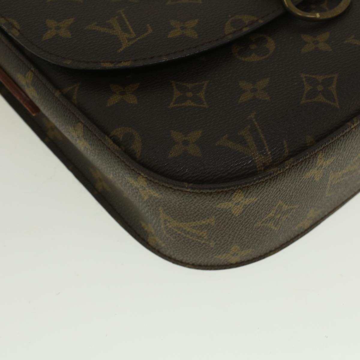 LOUIS VUITTON Monogram Saint Cloud GM Shoulder Bag M51242 LV Auth yk9443