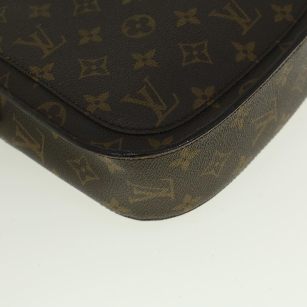 LOUIS VUITTON Monogram Saint Cloud GM Shoulder Bag M51242 LV Auth yk9443