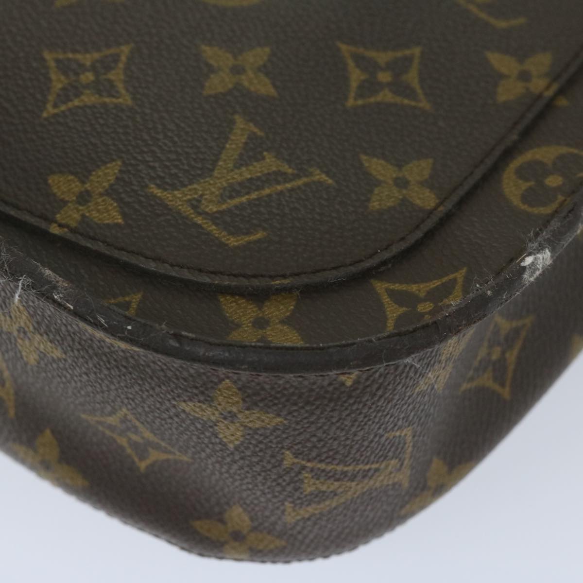 LOUIS VUITTON Monogram Saint Cloud GM Shoulder Bag M51242 LV Auth yk9500