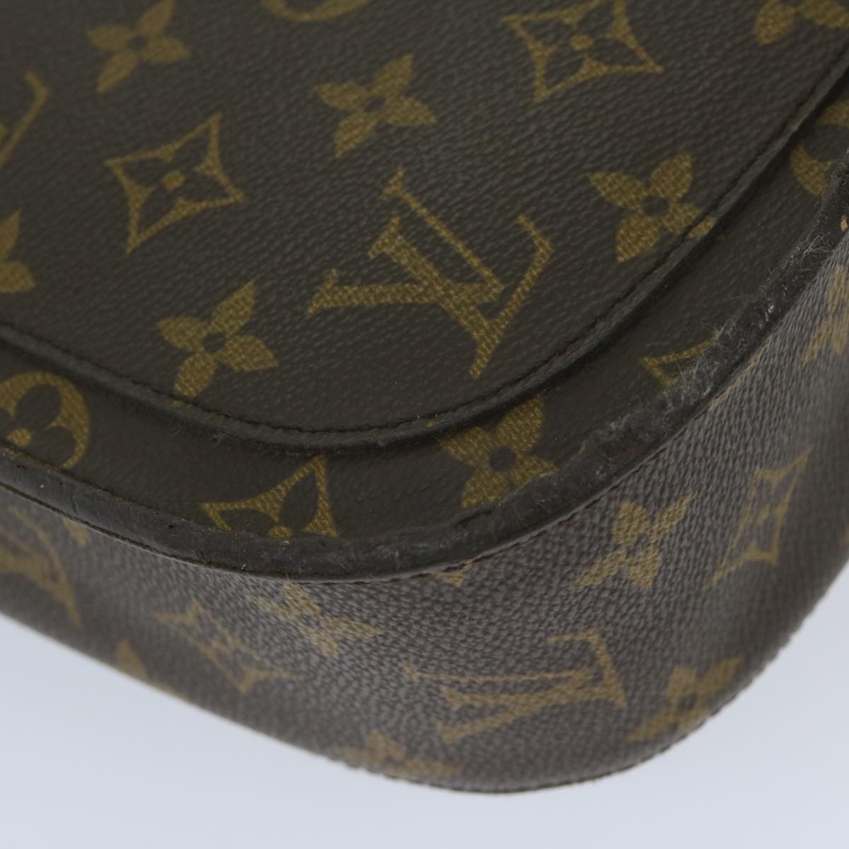 LOUIS VUITTON Monogram Saint Cloud GM Shoulder Bag M51242 LV Auth yk9500