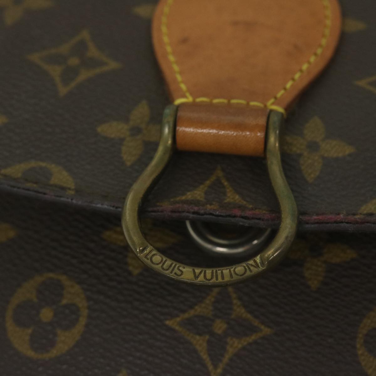 LOUIS VUITTON Monogram Saint Cloud GM Shoulder Bag M51242 LV Auth yk9500