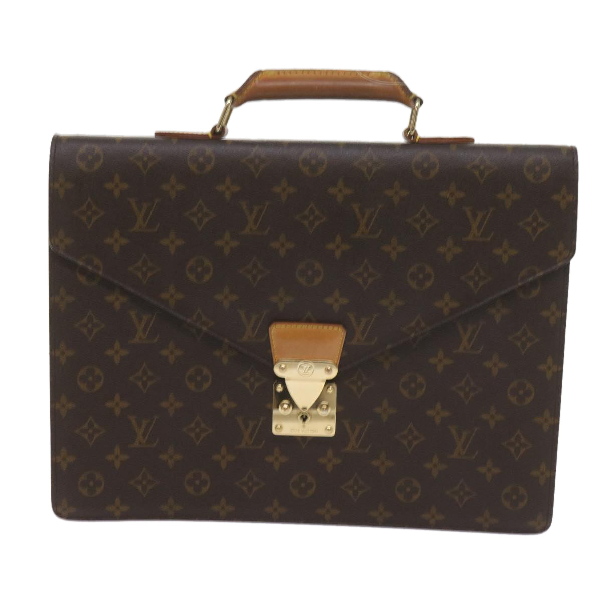 LOUIS VUITTON Monogram Serviette Conseiller Briefcase M53331 LV Auth yk9506