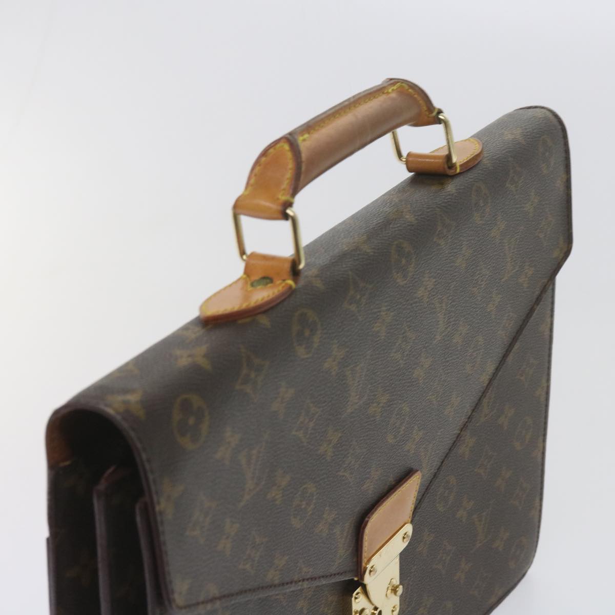 LOUIS VUITTON Monogram Serviette Conseiller Briefcase M53331 LV Auth yk9506