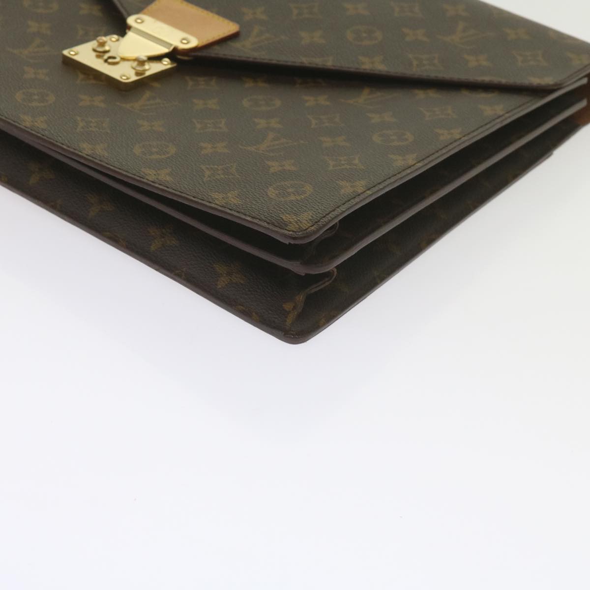 LOUIS VUITTON Monogram Serviette Conseiller Briefcase M53331 LV Auth yk9506