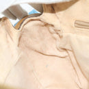 GUCCI Micro GG Canvas Web Sherry Line Shoulder Bag PVC Beige Green Auth yk9514-19