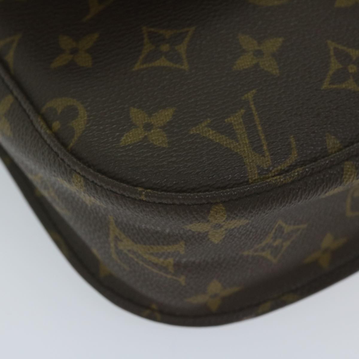 LOUIS VUITTON Monogram Saint Cloud GM Shoulder Bag M51242 LV Auth yk9526