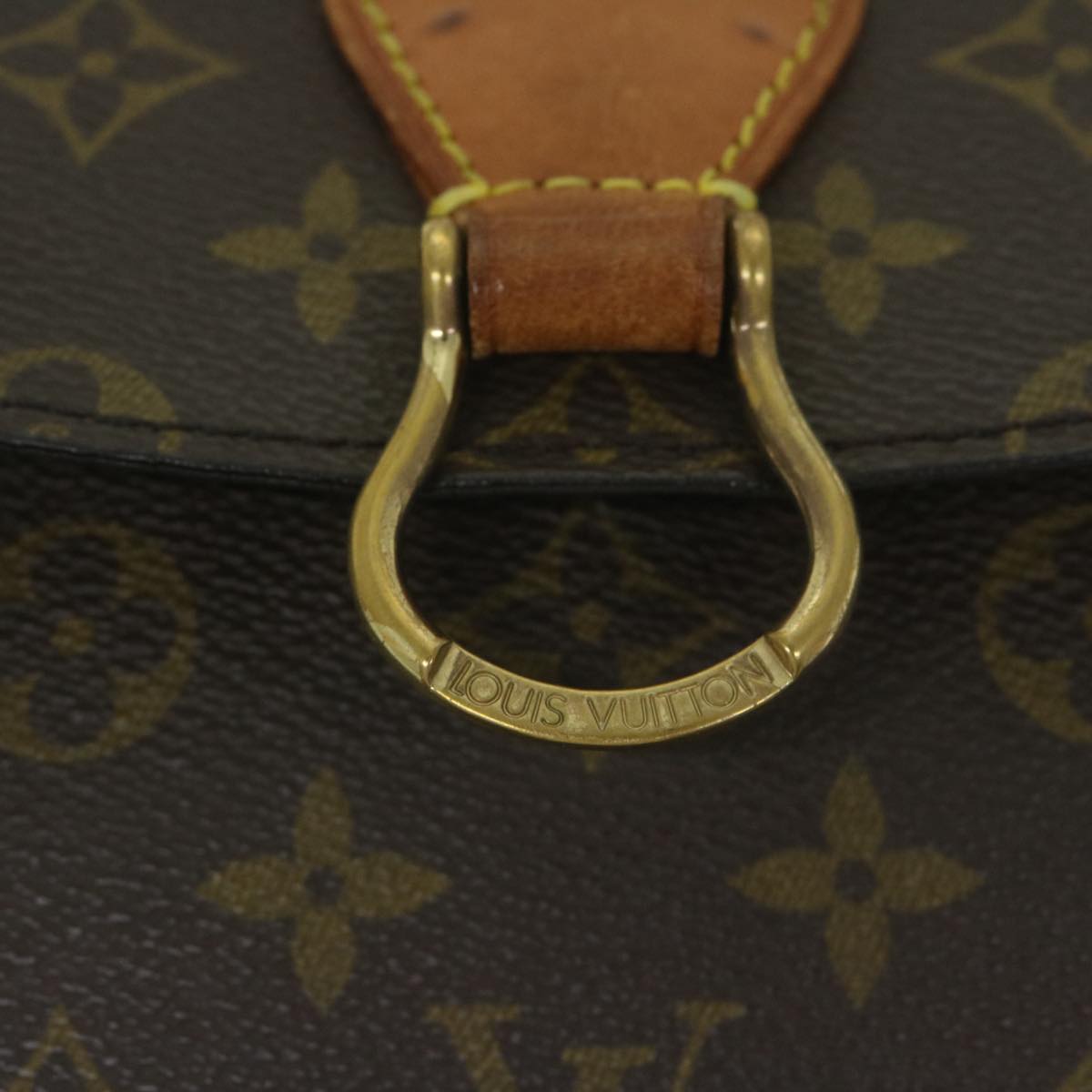 LOUIS VUITTON Monogram Saint Cloud GM Shoulder Bag M51242 LV Auth yk9526