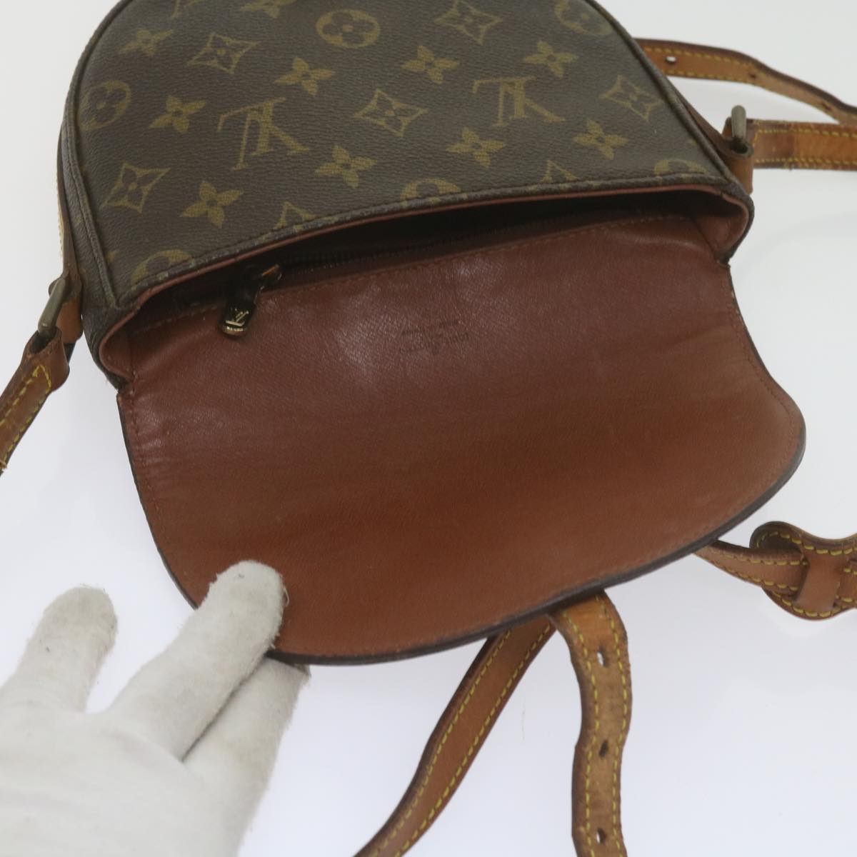 LOUIS VUITTON Monogram Chantilly PM Shoulder Bag M51234 LV Auth yk9601