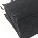 GUCCI GG Canvas Bamboo Hand Bag Black 002 1016 Auth yk9603-16