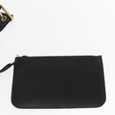 GUCCI Bamboo Shoulder Bag Leather Black 001 2058 Auth yk9616-17