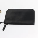 GUCCI Bamboo Shoulder Bag Leather Black 001 2058 Auth yk9616-18