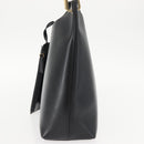 GUCCI Bamboo Shoulder Bag Leather Black 001 2058 Auth yk9616-4