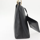 GUCCI Bamboo Shoulder Bag Leather Black 001 2058 Auth yk9616-5