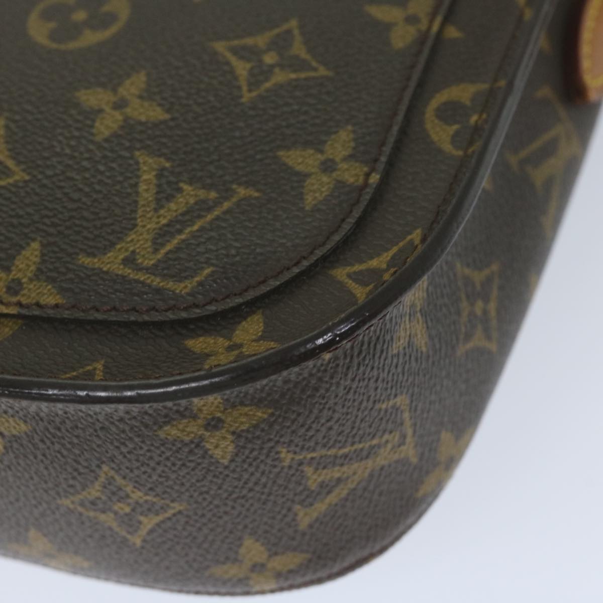 LOUIS VUITTON Monogram Saint Cloud GM Shoulder Bag M51242 LV Auth yk9646